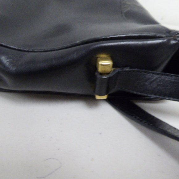 PERUZZI ITALY LEATHER CROSSBODY equestrian BAG - Picture 4 of 6